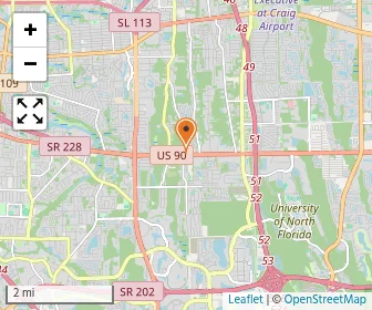 Map of Blessed Trinity Catholic School