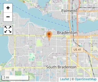 Map of Bowen Primary Academy