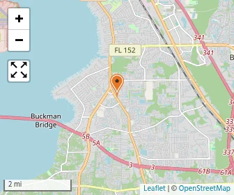 Map of Clarke Schools For Hearing & Speech -jacksonville