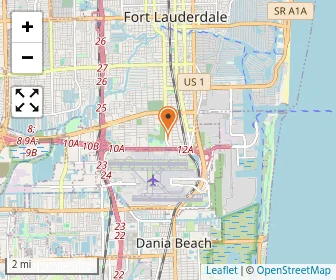 Map of Florida Ocean Sciences Inst