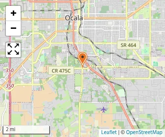 Map of Grace Christian School Ocala, Fl Inc