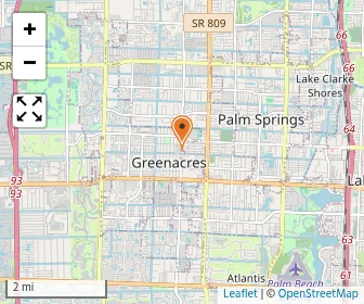 Map of Greenacres Christian Academy