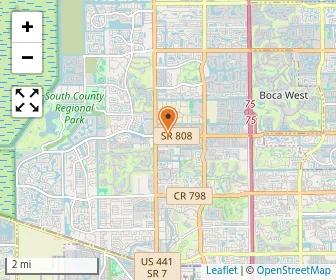 Map of Katz Hillel Day School Of Boca Raton