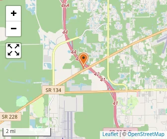 Map of Jacksonville Christian Academy