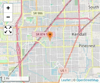 Map of Killian Oaks Academy