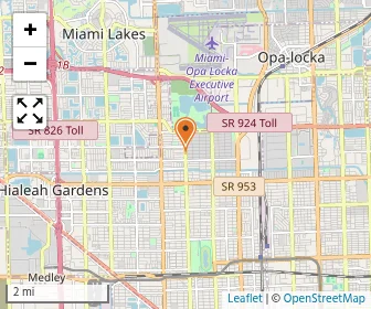 Map of North Hialeah Christian School