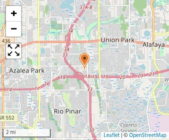 Map of Orlando Lutheran Academy