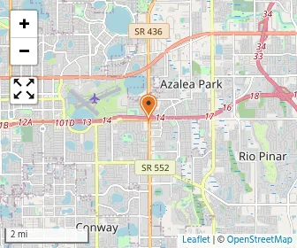 Map of Orlando Christian Prep