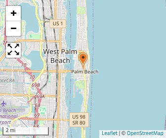 Map of Palm Beach Day School