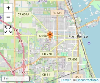 Map of Palm Vista Christian School
