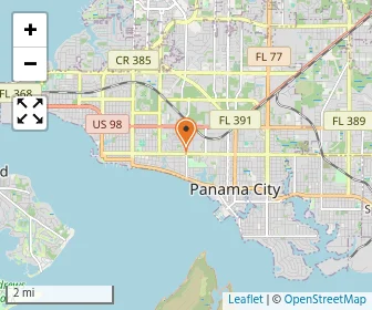 Map of Panama City Christian School