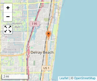 Map of St. Vincent Ferrer