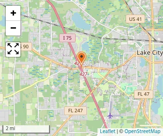 Map of North Florida Arts & Sciences Academy