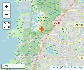 Map of West Hernando Christian School