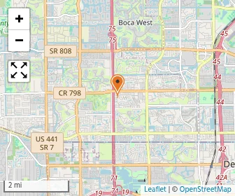 Map of Katz Yeshiva High School Of S Fla
