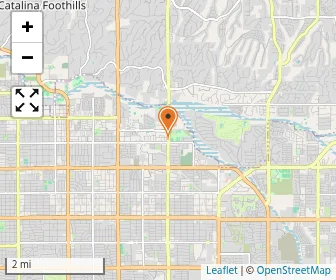 Map of Tucson Christian School