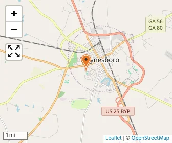 Map of Burkehaven Christian School