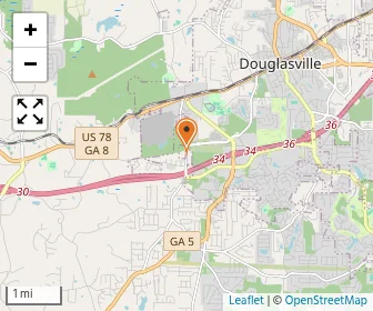 Map of Douglasville Sda Elementary School