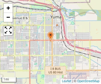 Map of Yuma Adventist Christian School