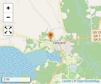 Map of Lakeland Adventist School
