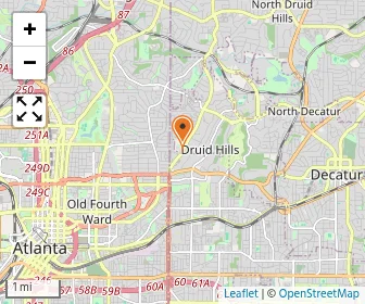 Map of Laurel Heights Academy (hospital)