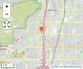Map of Desert Garden Montessori