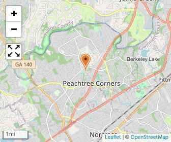 Map of Cornerstone Christian Academy