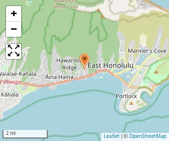 Map of Honolulu Waldorf School
