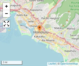 Map of Kawaiaha'o Church School
