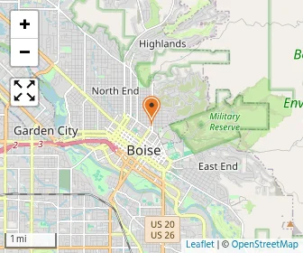 Map of The Children's School Of Boise