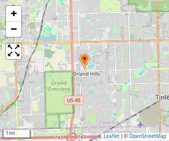 Map of Cardinal Joseph Bernardin Catholic School