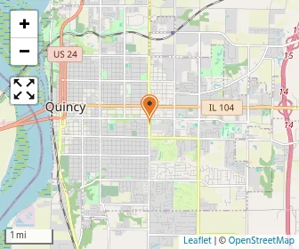 Map of Chaddock