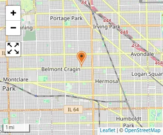 Map of Chicago Christian Academy