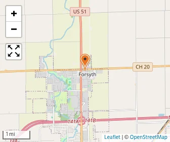 Map of Decatur Christian School
