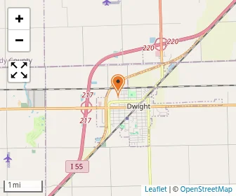 Map of Dwight Baptist Academy