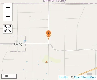 Map of Ewing Mennonite School