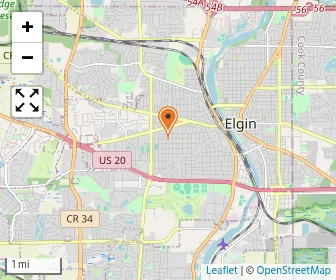 Map of Fox Valley Lutheran Academy
