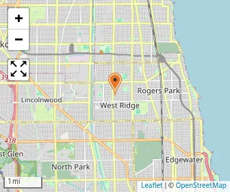 Map of Lubavitch Mesivta Of Chicago