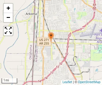 Map of The Montessori School Of Fort Smith