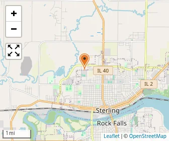 Map of Newman Central Catholic High School