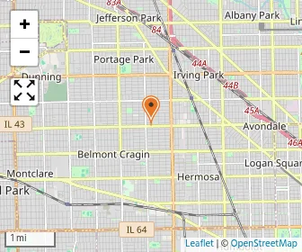 Map of North Center For Handicapped Children