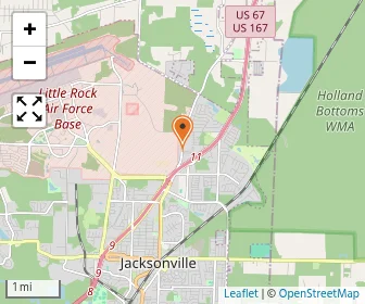 Map of Jacksonville Christian Academy