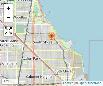 Map of South Central Community Services - South Shore