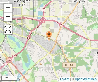 Map of Sister Thea Bowman