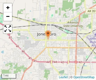 Map of Montessori School Of Jonesboro