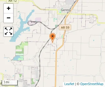 Map of Ozark Adventist Academy