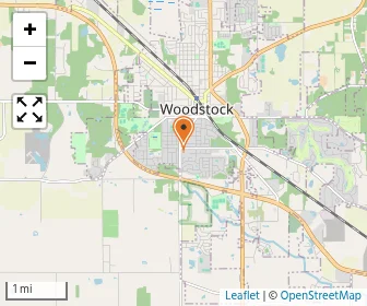 Map of Woodstock Christian School