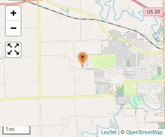 Map of Open Bible Learning Center