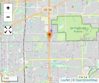 Map of Naperville Montessori School