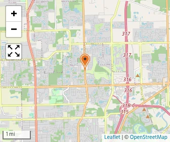 Map of Beautiful Savior Ev Lutheran School